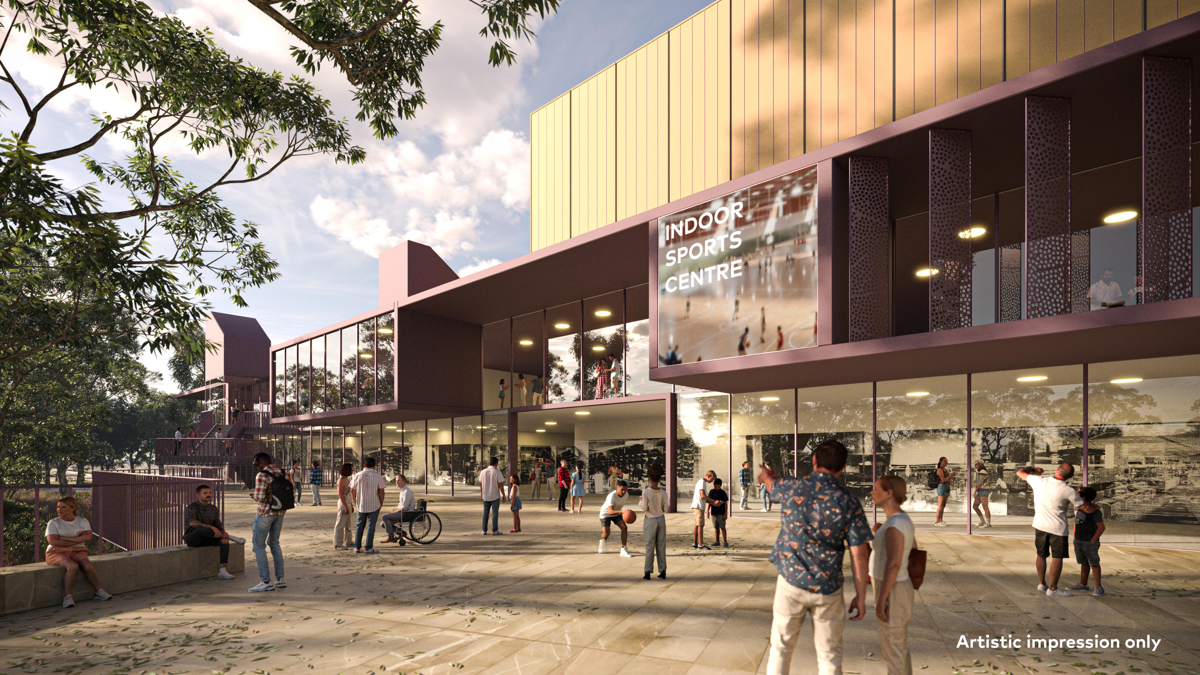 NEW Chandler Indoor Sports Centre - Entry