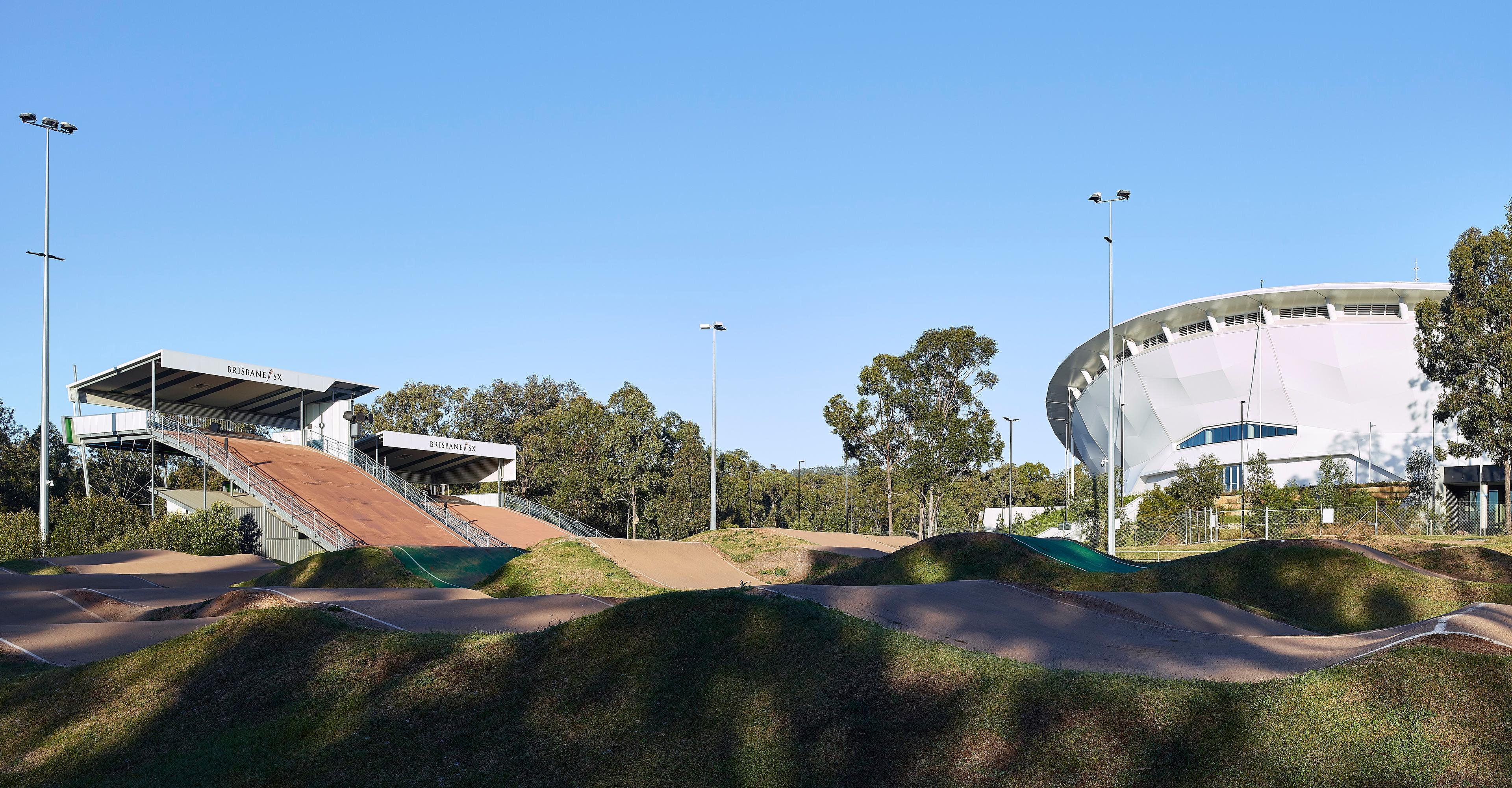 BMX track and Cycling Velodrome at Sleeman Sports Complex